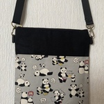 親子パンダ🐼のファスナー付きサコッシュ☆ポシェット