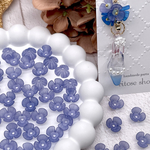 【brsr8990acrc】【30個】【11mm】flour beads　オリジナル 手染めビーズ
