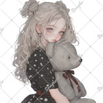 ℳ. xoxoshop オリジナル人物ステッカー