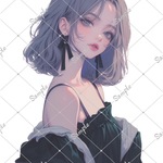 ℳ. xoxoshop オリジナル人物ステッカー