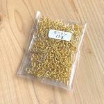 ヒートン ゴールド　8mm  約25ｇ/約280個　