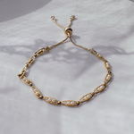 変わりチェーンとパールブレスレット　アレルギー対応 サージカルステンレス金具　