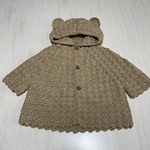 春秋コットン糸ベビー服 カーディガン