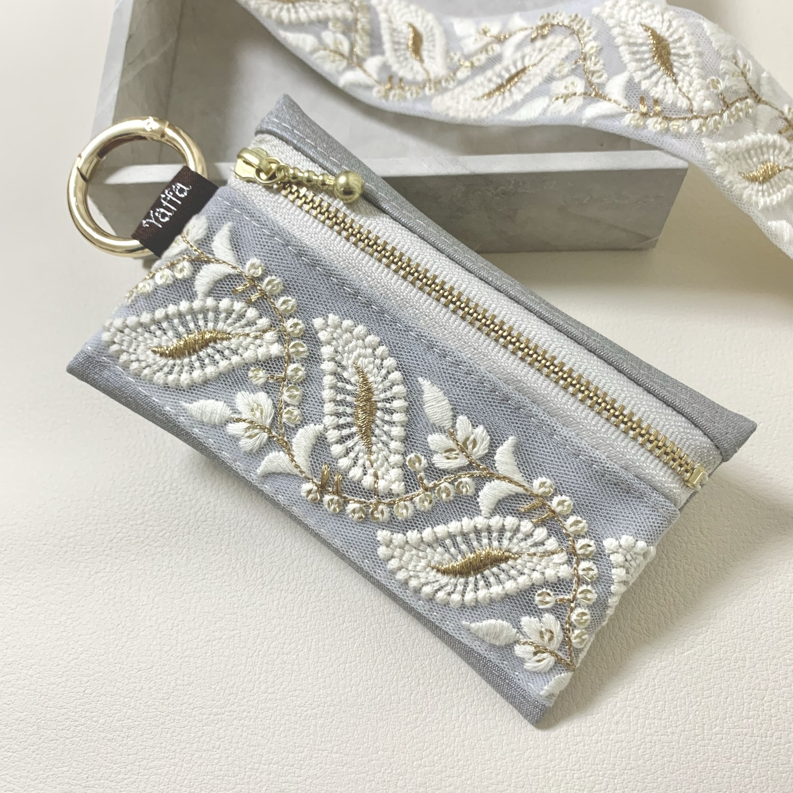 インド刺繍リボン - キーケースの人気通販 | minne 国内最大級の