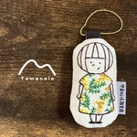 やまのいえガール▷◁刺繍ストラップ