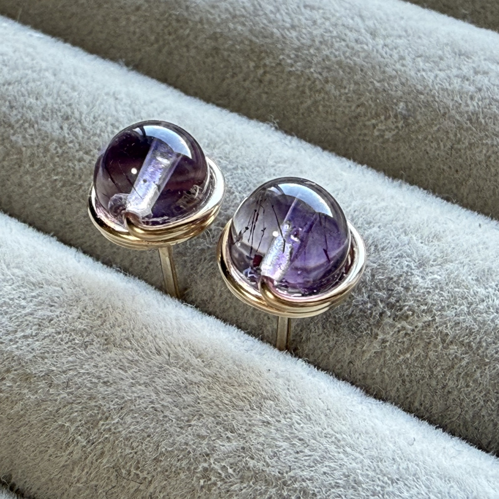 mari53◆スーパーセブンピアス✧他 花火 ブラックスーパーセブン 1粒 ピアス スーパーセブン 小粒
