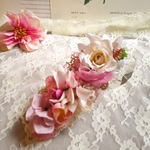*＊kazariya*＊sweetTime*＊ロングフラワーバレッタ＊