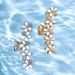 フラワー☆バンスクリップ☆ゴールド select accessory