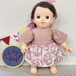 ラビットバレリーナのワンピース♡　ぽぽちゃん　服　USAコットン