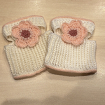 【うめむぎちゃんオーダー品】桜のスヌード🌸