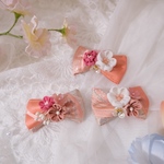 🌸数量限定🌸　帯リボンのヘアクリップ③