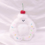 宇宙人くんのふわふわトレカケースinケーキ