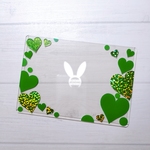 グリーン♡HEART♡フォトフレームB