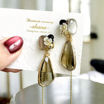 【10点】ꫛꫀꪝ✧‧˚上品♡ガラスチャームピアス/イヤリング