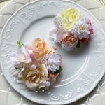 sale ♡可愛い春の花束みたい♡ママとリンク親子コサージュ(単品もOKです♡)91.92