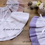 【セミオーダー＊組み合わせ自由】ダブルフリルスタイ　　ベビースタイ　フリル　360度スタイ　　出産祝い　ダブルガーゼ   ドビーレース　リボンスタイ　