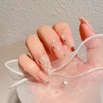 【𝐍𝐨.𝟑𝟏𝟎🌹】カラーが選べる🌈キルティングネイル　ローズネイル　バラネイル　マグネットネイル　推し活ネイル　ワンホンネイル　ネイルチップ　韓国ネイル　ハナネイル　310