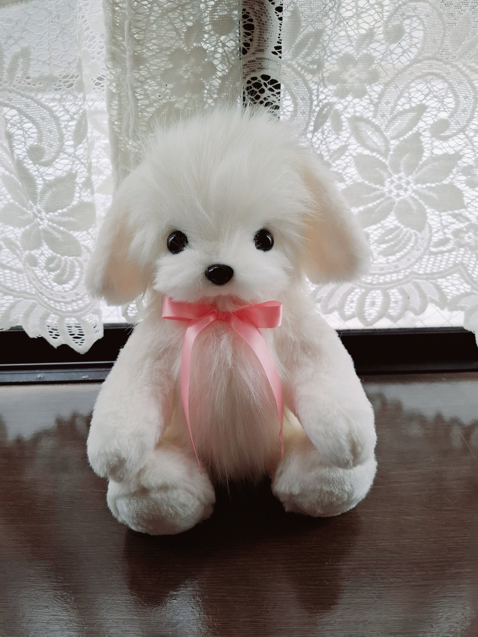 アンティーク ぬいぐるみ 犬 w36xd15xh23cm