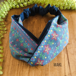 《再販》ヘアバンド/刺繍柄