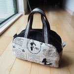 アリス柄miniボストンバッグ♬