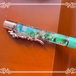 17  ハーバリウムボールペン　ハンドメイド　可愛いお花クリップ