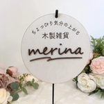 オリジナル　看板　オーダー　プレート　什器　備品　ロゴ