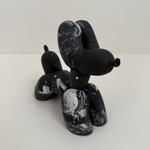 object【 1703 】ﾌﾞﾗｯｸﾏｰﾌﾞﾙ×ｺﾞｰﾙﾄﾞﾊｰﾄ