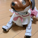 セーラシャツ風スタイ＆スカパン