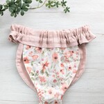 【ふんわりシャーリングの優しいふんどしパンツ桃色】S〜Ｍサイズ