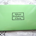 （2805）普及版✨アクセサリーのお手入れに！シルバークロス☆シルバー磨き布。・。・(^^♪