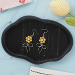 フラワー ピアス リボン お花