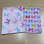 ラスト1枚❗️W60×40cm ランチョンマット 水色 ゆめかわ 白鳥 ペガサス ユニコーン  女の子 小学校