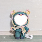 ほわぬい向け　ボンネット　パステルくまさん