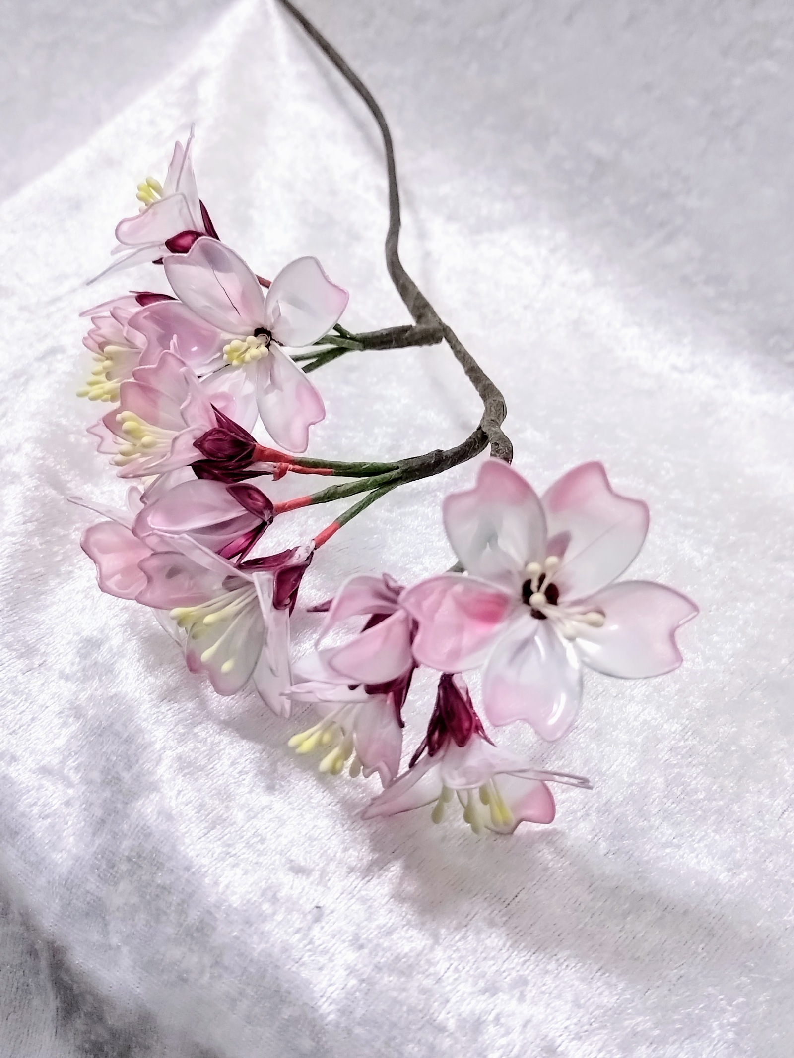 桜 アメリカンフラワー ディップアート 枯れない花 - seraphim | minne