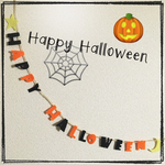 ハロウィンのガーランド