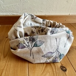 ＊　Ｌｅａｆ　Ｆｌｏｗｅｒ　クロスヘアバンド（キナリ）　＊ 