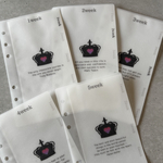 ハートワンポイント/食費管理リフィル/Ａ6サイズ