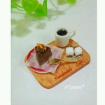 ☆チョコケーキ&ティーセット☆選べるドリンク