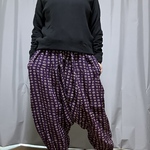 着物リメイク＊サルエルパンツ