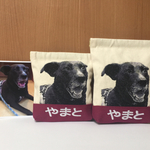 yamatoinu様オーダー品❤︎愛犬の刺繍ポーチ
