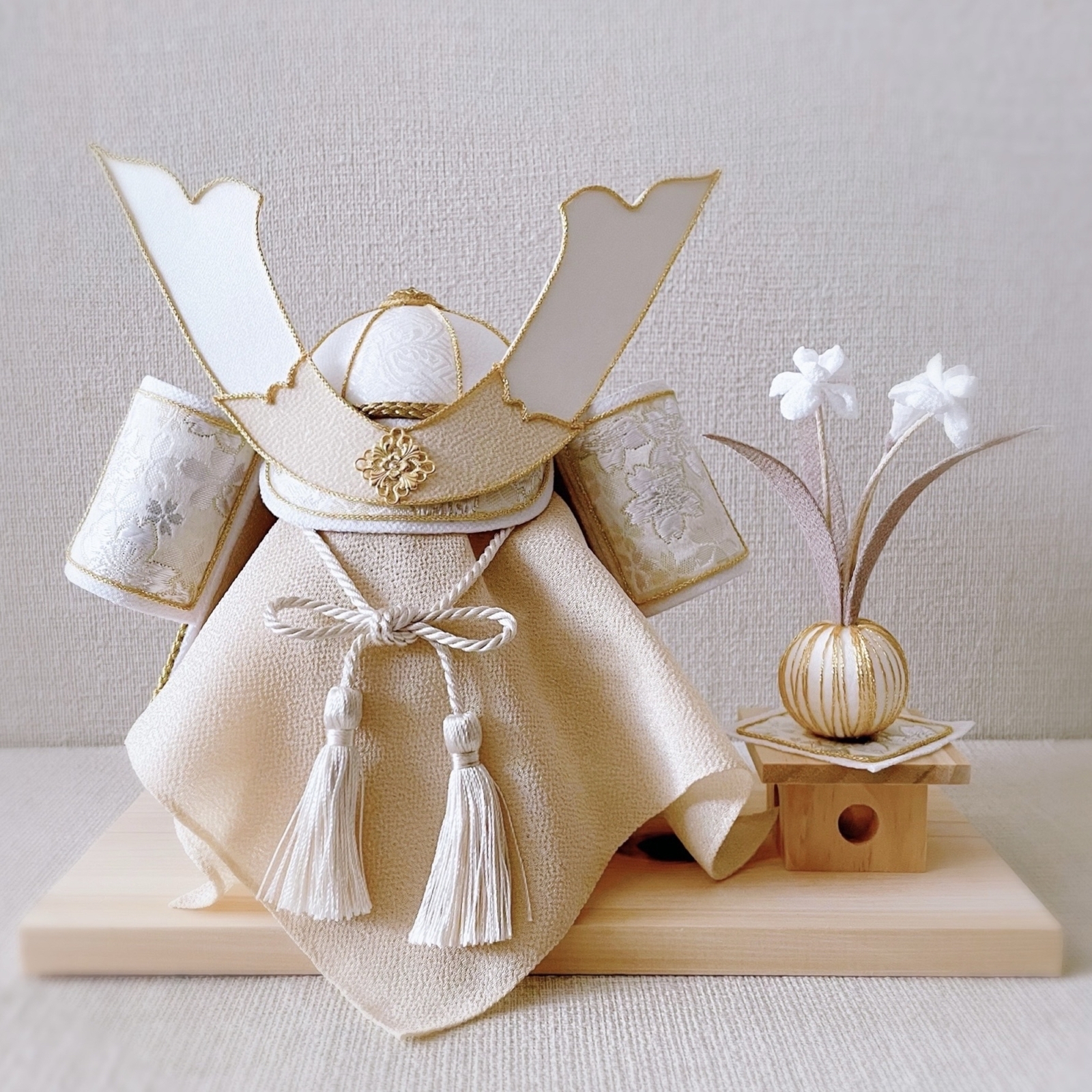 七五三 被布飾り タッセル つまみ細工 3歳 和装 着物 - Lumière douce