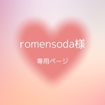 romensoda様専用ページ 痛ロゼット