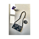 ちょっと大きめお財布ポシェットrosy blue green