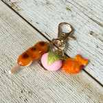 《受注生産》食べかけたい焼きの和菓子キーホルダー♡フェイクスイーツ