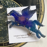 星座のブローチ ペガスス座