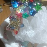 カラフルスターの髪飾り（ヘアクリップ）