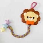 【フェルト】ライオンくんの三つ編み練習🦁
