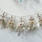 petit bouquet garland " Joie "  ドライフラワー ガーランド ミニブーケ マーガレット