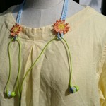 【再販】お花のイヤホンネックホルダー
