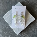 【すずらんのピアス・イヤリング／シルバー】 